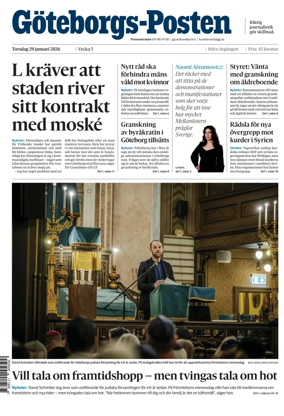 Cover of Goteborgs-Posten