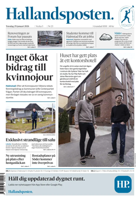 Cover of Hallandsposten
