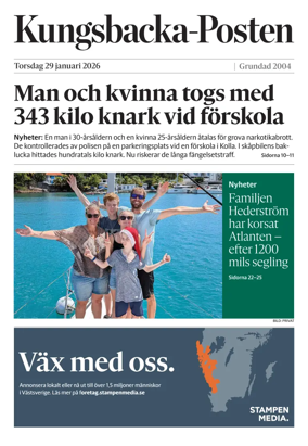 Cover of Kungsbacka-Posten