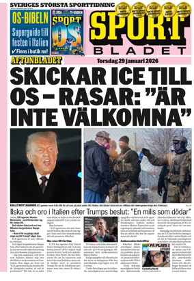 Cover of Sportbladet