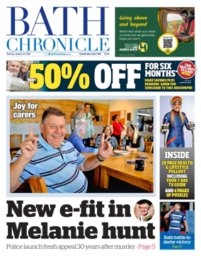 Cover of Bath Chronicle