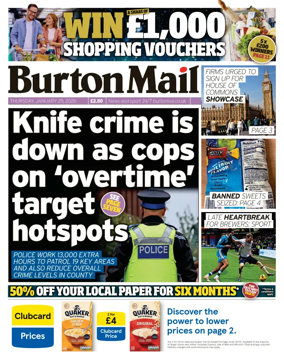 Cover of Burton Mail
