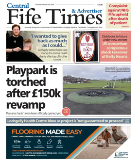 Cover of Central Fife Times