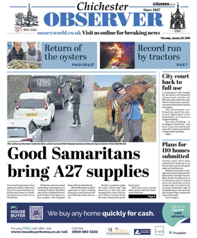 Cover of Chichester Observer