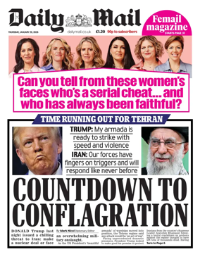 Cover of Daily Mail