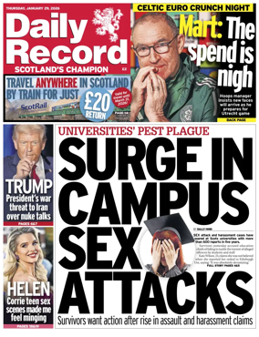 Cover of Daily Record