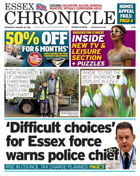 Cover of Essex Chronicle