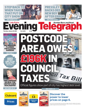 Cover of Evening Telegraph (First Edition)