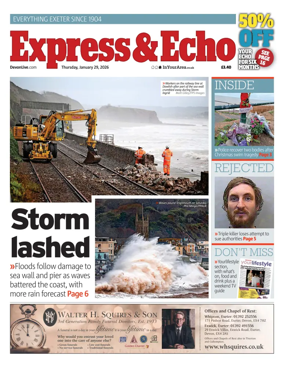 Cover of Express & Echo (City & East Devon Edition)
