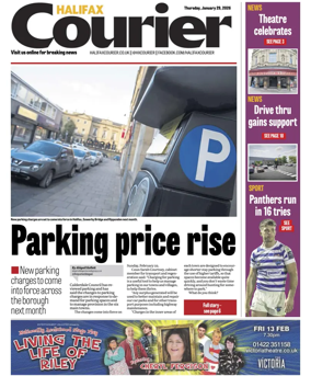 Cover of Halifax Courier
