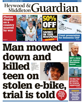 Cover of Heywood Advertiser