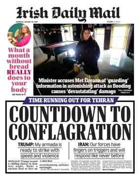 Cover of Irish Daily Mail