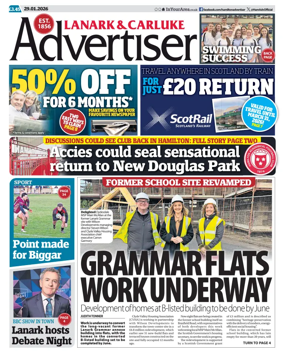 Cover of Lanark & Carluke Advertiser