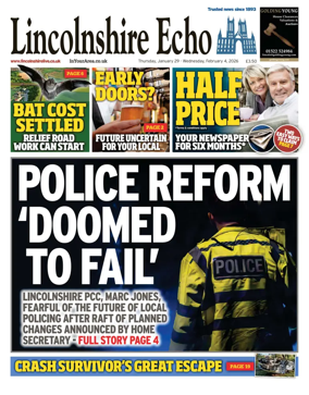 Cover of Lincolnshire Echo