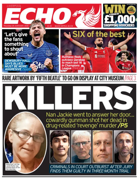 Cover of Liverpool Echo