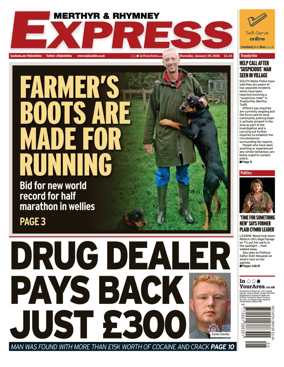 Cover of Merthyr Express