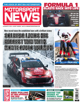 Cover of Motorsport News