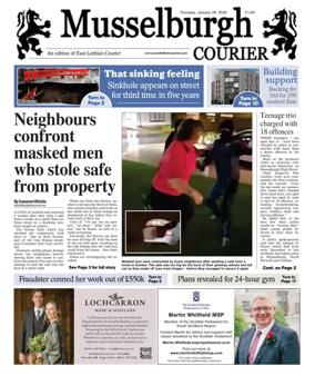 Cover of Musselburgh Courier