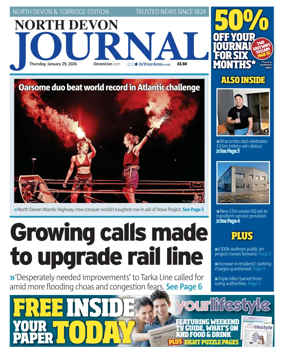 Cover of North Devon Journal