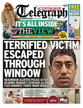Cover of Scunthorpe Telegraph