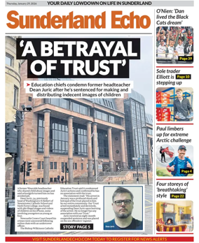 Cover of Sunderland Echo