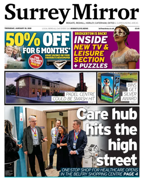 Cover of Surrey Mirror