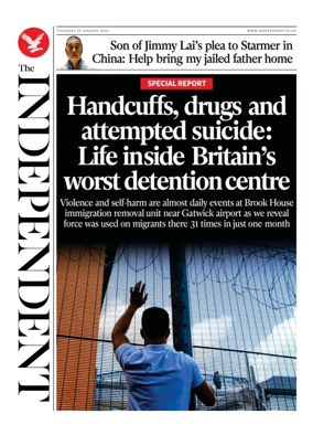 Cover of The Independent
