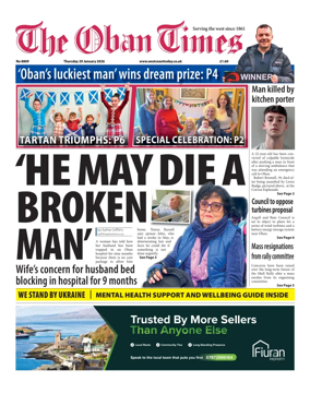 Cover of The Oban Times