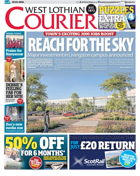 Cover of West Lothian Courier