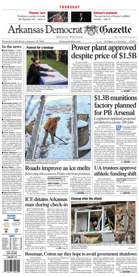 Cover of Arkansas Democrat-Gazette