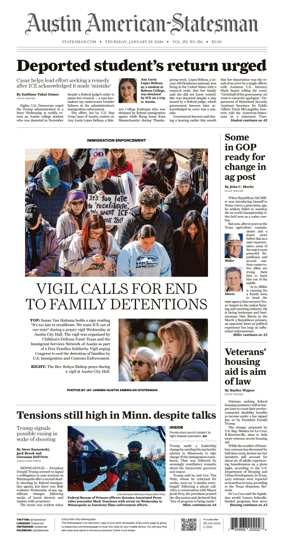 Cover of Austin American-Statesman