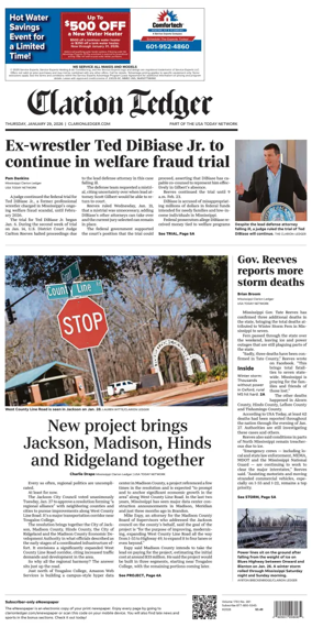 Cover of Clarion Ledger