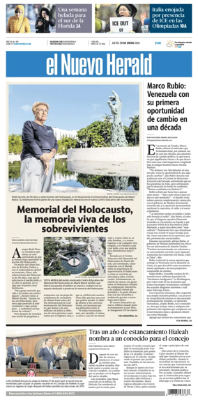 Cover of El Nuevo Herald