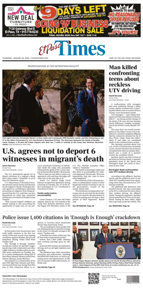 Cover of El Paso Times
