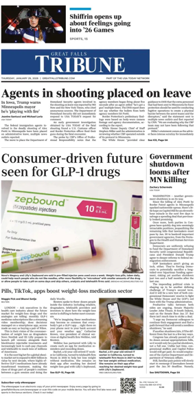 Cover of Great Falls Tribune