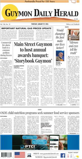 Cover of Guymon Daily Herald