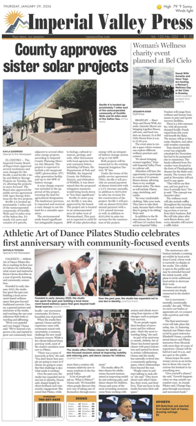 Cover of Imperial Valley Press