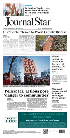 Cover of Journal Star (Peoria)