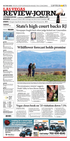 Cover of Las Vegas Review-Journal