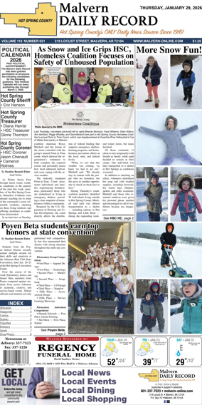 Cover of Malvern Daily Record
