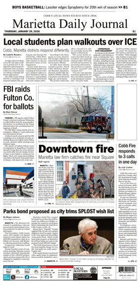 Cover of Marietta Daily Journal