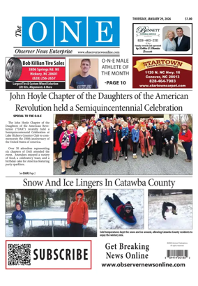 Cover of Observer News Enterprise