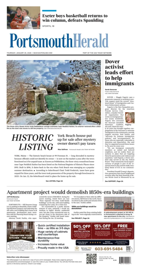 Cover of Portsmouth Herald