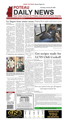 Cover of Poteau Daily News