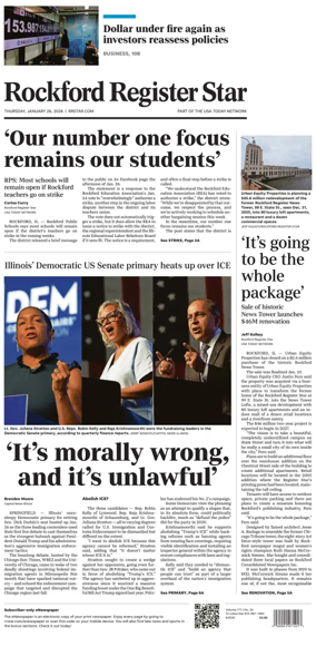 Cover of Rockford Register Star