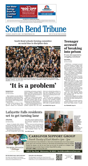 Cover of South Bend Tribune