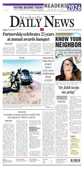 Cover of Starkville Daily News