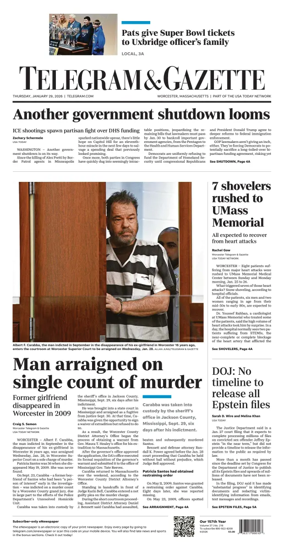 Cover of Telegram & Gazette