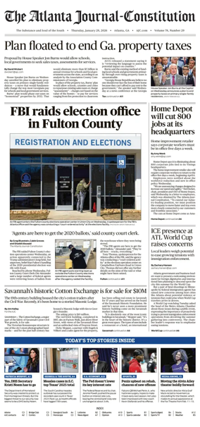 Cover of The Atlanta Journal-Constitution