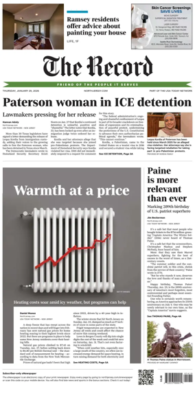 Cover of The Bergen Record